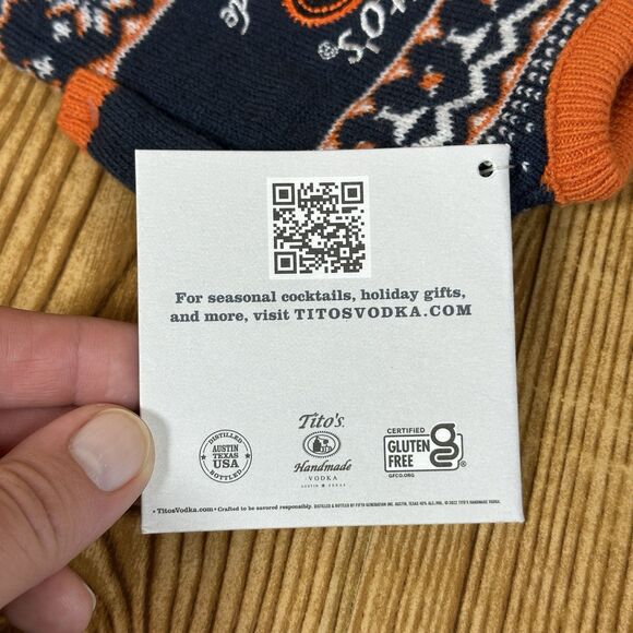 NEW Tito's Vodka Bottle Sweater Fits 750mL &‎ L Bottles Set Of 2 - Picture 11 of 13